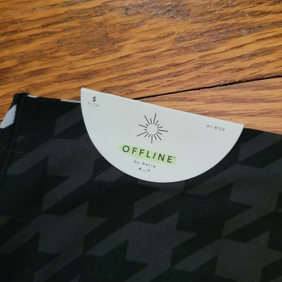 NWT AERIE | OFFLINE Real Me XTRA 7/8 Hi-Rise Legging Patterned | Sz. S - Picture 10 of 11